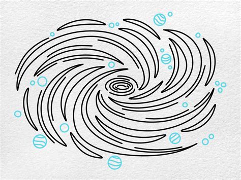 How to Draw a Galaxy - HelloArtsy