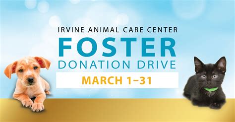 Foster Donation Drive Supports Young Animals at Irvine Animal Care ...