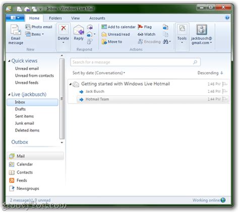 Image result for Launch Live Mail Tutorial