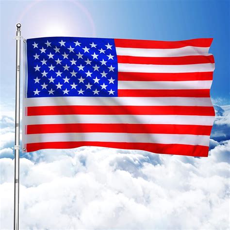 Buy 3 x 5 USA Flag of American,large American flags with Brass Grommets ...