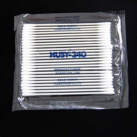 Dong Yong 25PCS/Bag SANYO HU3Y-340 Fiber Optic Cleaner Cotton Swab 2 ...