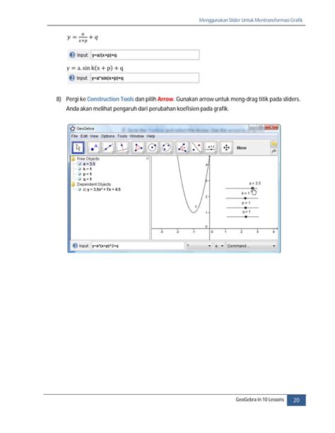 GeoGebra Tutorial PDF 的图像结果