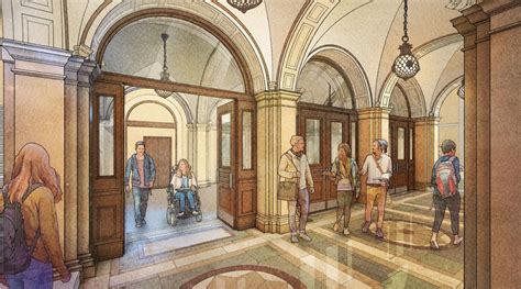 Entrance Renovations at CLP - Main - Carnegie Library of Pittsburgh
