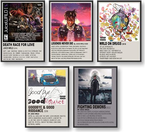 IZOOMIHOME Juice Wrld Limited Edition Album Cover India | Ubuy