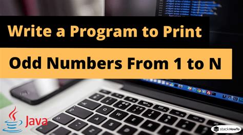 Image result for Write an Algorithm to Print N Odd Numbers