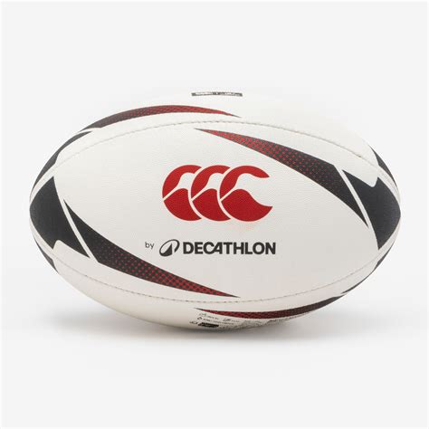 Ballon de rugby d'entrainement taille 5, Decathlon | Canterbury noir ...