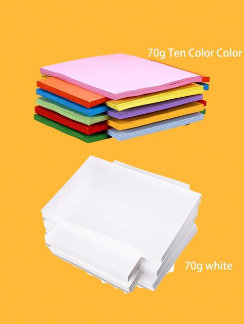 100 Sheets Per Pack A4 Photocopy Color Paper, A4 Printing Paper, A4 ...