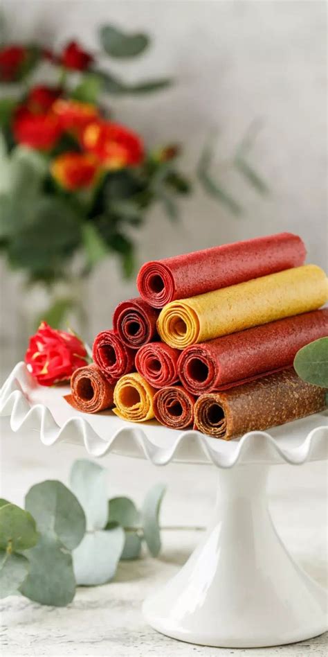 Strawberry fruit leather homemade fruit roll ups – Artofit