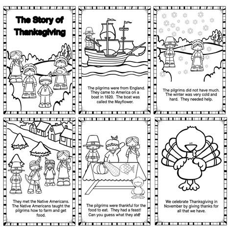 Printable Thanksgiving Story Map