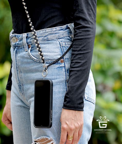 Handmade Macrame Phone Strap with Double Beads – Multi-Use Design ...