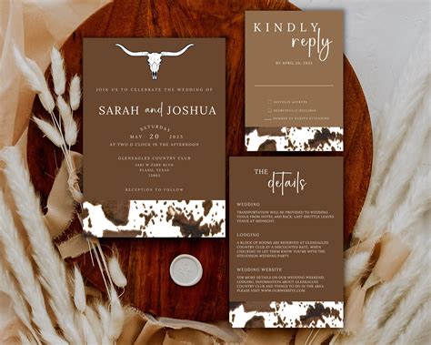 Country style wedding invitations 60 photos - Vianawedding.com