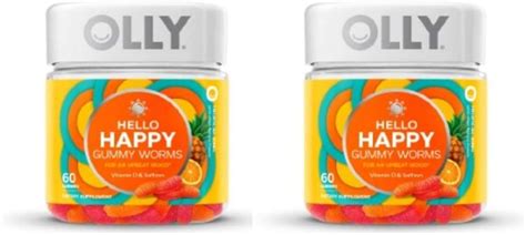 Olly Mood Vitamins - Tropical Zing Flavor, 60 India | Ubuy