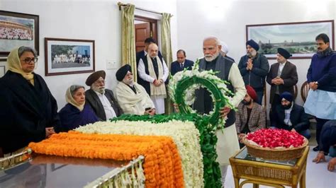 Country pays homage to former Prime Minister Manmohan Singh; last rites ...