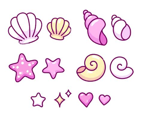 Image result for Pretty Shell Drawing