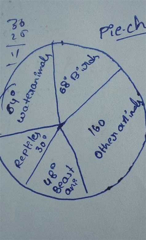 solve question draw the pie chart urgent plzzzz do fastt - Brainly.in