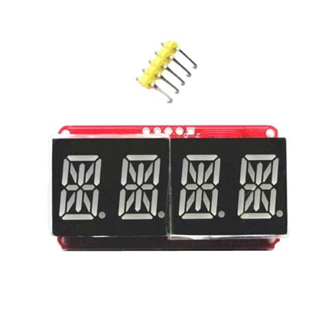 0.54" 4 bit Digital LED Display Module I2C Interface For Arduino Red G ...