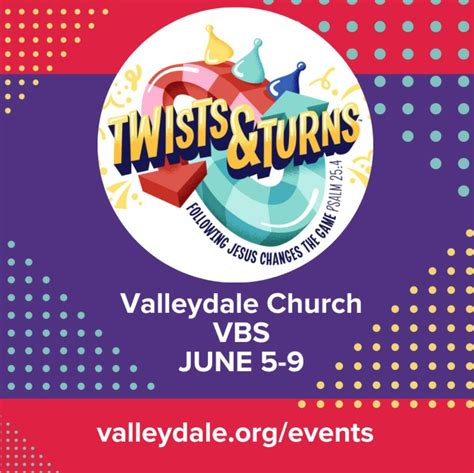 Twists & Turns VBS w/ Valleydale Church - Birmingham Christian Family ...