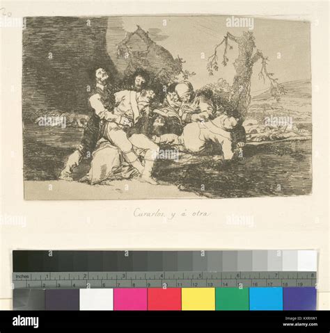 An old Spanish medical text 'Curarlos y otra,' illustrating early ...