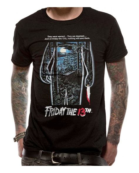 Friday the 13th Filmplakat T-Shirt bestellen | Horror-Shop.com
