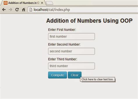 Image result for Addition Program in PHP