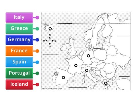 Image result for Basic Map of Europe