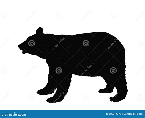 Black Bear Silhouette Stock Illustrations – 23,994 Black Bear ...
