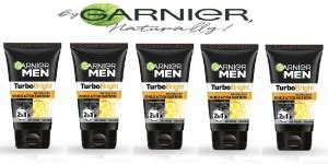 GARNIER Men Turbo Bright Double Action Deep Cleansing Anti Pollution ...