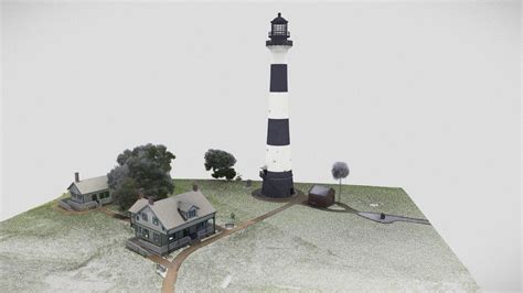 Cape Canaveral Lighthouse 3D Map - 3D model by University of South ...