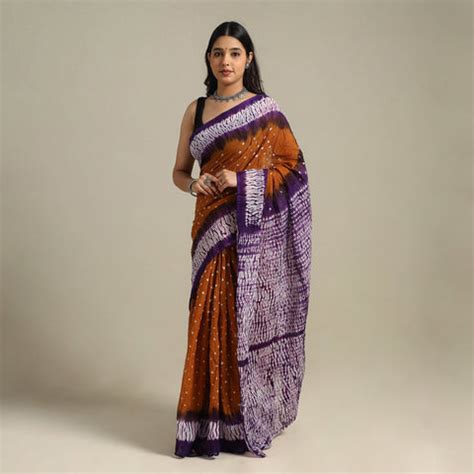 Pure Bandhani Saree - Buy Bandhani Bandhej Print Saree Online | iTokri
