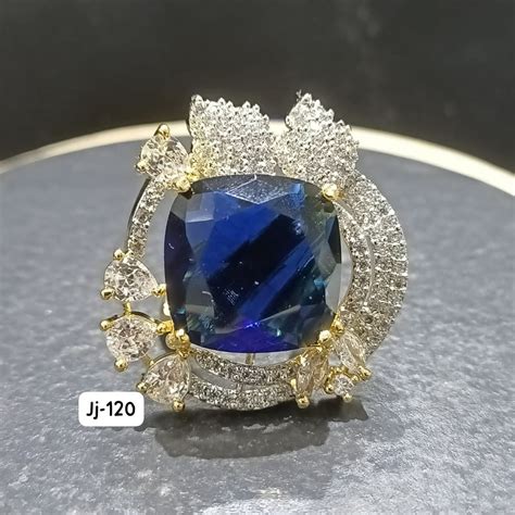 Jain Jewellers 2 tone Plated AD Stone Ring – JewelEMarket