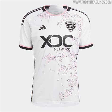 DC United 2023 "Cherry Blossom" Away Kit Released - Footy Headlines
