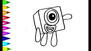 Numberblocks Drawing Tutorial 的图像结果