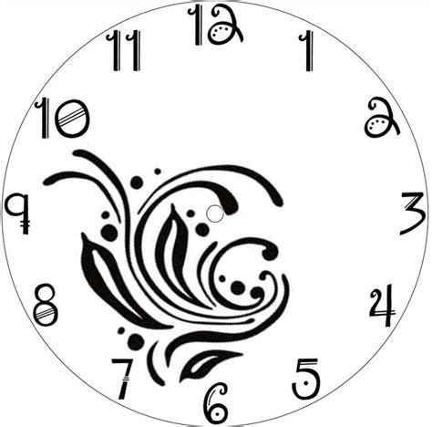 Image result for Clock Face Pattern