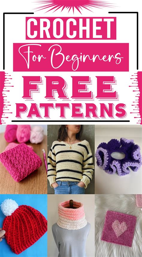 8 Easiest Crochet Patterns For Beginner - The Crafts