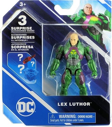 Amazon.com: DC Super Heroes 2022 Lex Luthor 4-inch Action Figure by ...
