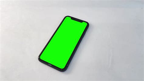 Green screen, green screen phone, green screen mobile phone, smartphone ...