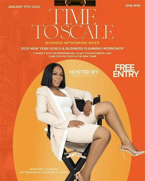 Time To Scale: Business Networking Mixer & 2025 New Year Goals, 401 ...