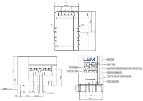 CASR Board Mount Current Transducers - LEM | Mouser