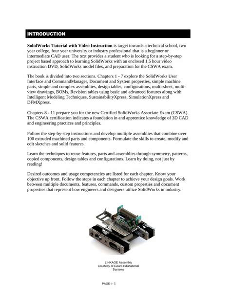 Image result for Introduction to SolidWorks Tutorial