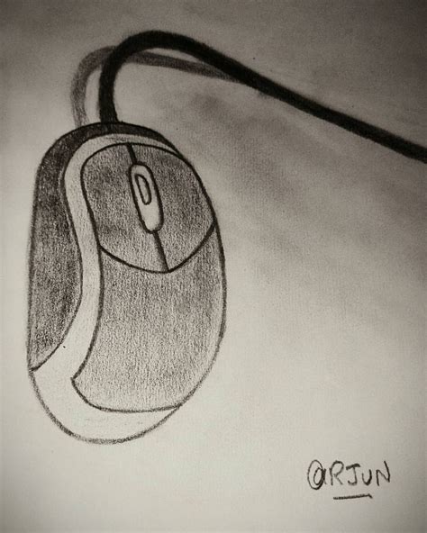 Image result for Simple Computer Mouse Drawing