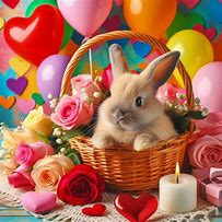 Image result for Women in Spring with Bunnies