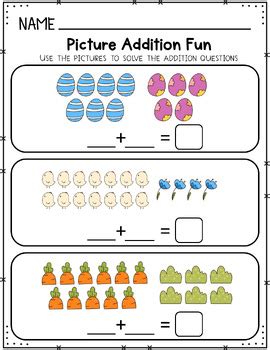 Image result for Spring Math Addition
