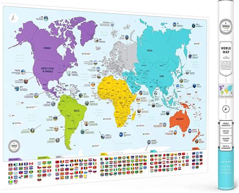 National Geographic World Map for Kids 的图像结果