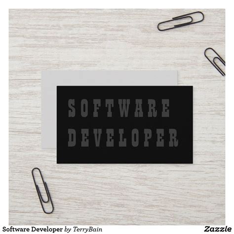 Software Developer Business Card 的图像结果