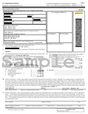 Fillable Online Student Visa - Travel.gov - US Department of State Fax ...
