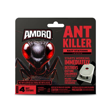 Amdro Ant Killing Ant Bait, For Indoor and Outdoor Use, 8 Stakes ...