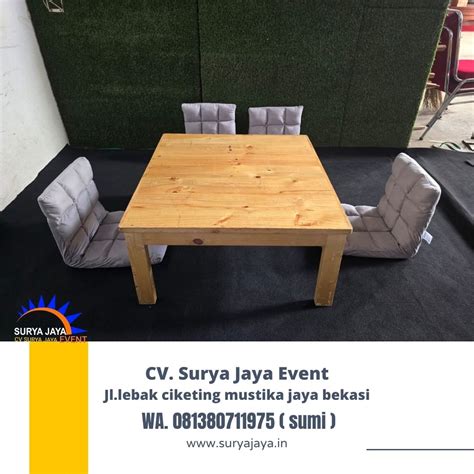 Sewa Kursi Dan Meja Lesehan Acara Bukber Ramadhan Di Jakarta