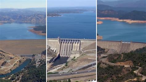 Shasta Lake vs Oroville Lake vs Folsom Lake: The difference in water ...