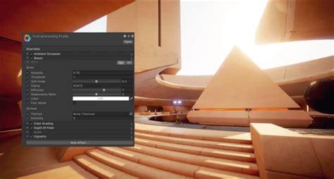 Unity Post-Processing Stack 的图像结果
