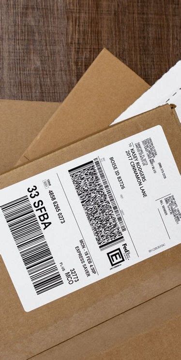 FedEx Label Create 的图像结果